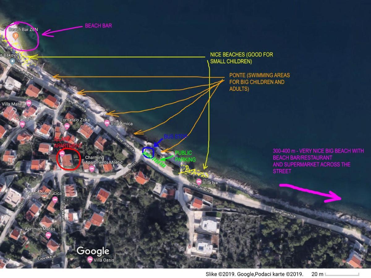 Apartman Bonaca Trogir Exterior foto